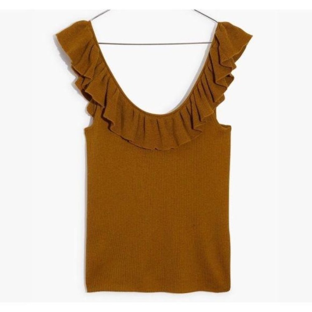 Madewell Ruffle Tank Top NWT - L, XL, XXL